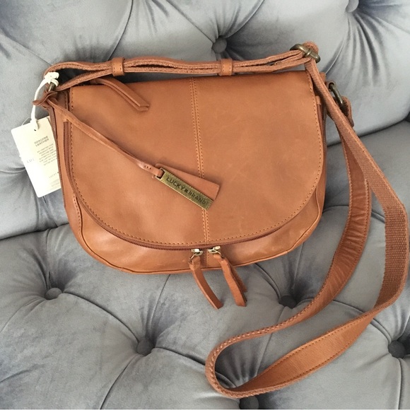 Lucky Brand Handbags - Lucky Brand NWT!!! Dev Leather Crossbody Bag